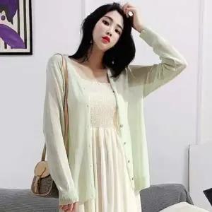 시스룩 여름 얇은 가디건 (KYR-WFFPQAJ)