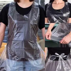 bns 일회용 행사용 투명비닐 방수앞치마 위생앞치마