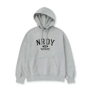 [널디](대전신세계)아치 로고 풀오버 후디(25SS) 멜란지그레이 PNES25HD0445