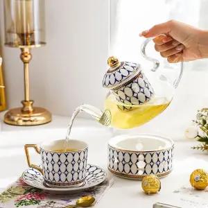 로얄클래식 커피잔 세트 유럽풍 티팟 커피잔세트 찻잔