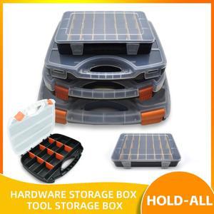 낚시 태클 미끼 상자 이동식 분배기가 플라스틱 보관  박스 유틸리티 트레이 도구 나사