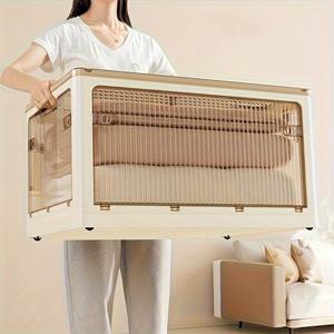 대용량 보관함 접이식 옷 양면 디자인 책 담요 의류 정리함