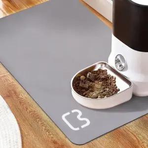 고품질 흡수왕 규조토 반려동물 강아지 식탁 식기매트 80x50 (WFKDVU5)