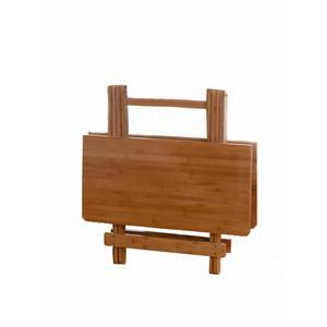 테이블 캠핑 아파트 대나무 가스버너테이블 사각형 원목 휴대용 2인용 접이식 마차 E1