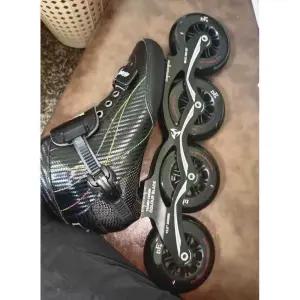 탄소섬유 롤러스케이트 선수용 롤러 레이싱 경주 입문용