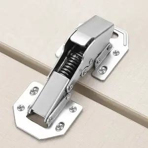 고품질 무보링 댐퍼 경첩 4p세트 무타공 인도어 장롱 경첩 (WFKDZ2B)