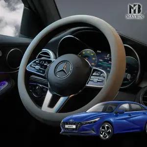 아반떼CN7 나파가죽 논슬립 실리콘 핸들커버