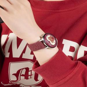 삼성 갤럭시 시계 7/6/4/클래식/5/pro/3/액티브 2 레오파드 루프 팔찌 화웨이 gt 2 2e 20mm 시계 밴드용 새