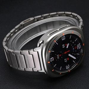 삼성 갤럭시 워치 8 44mm 40mm/8 클래식 46mm 울트라 워치 47mm 2025용 마그네틱 티타늄 밴드 고급 남성용