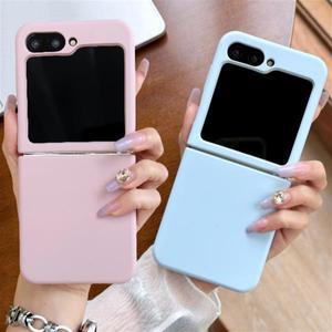 삼성 갤럭시 Z 플립 7 6 5 케이스 Z 플립6 Z플립5용 공식 형광 네온 리퀴드 실리콘 케이스, 캔디 매트 충격