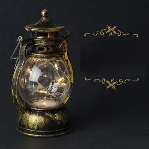 인테리어 캠핑랜턴 앤틱 LED랜턴 무드등 레트 (WFKDWTX)