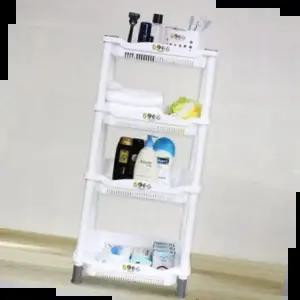 욕실선반 코너 선반 4단 스탠드 욕실 수납 정리 거치대 받침대