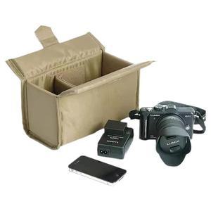 카메라 파티션 파우치 칸막이 포켓 카메라백 속가방 블랙 카키 소형 파티션2 캠코터 쿠션