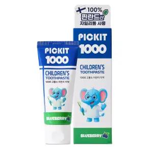 픽킷 1000 고불소 어린이 치약 60g 블루베리향