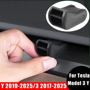 테슬라 호환 모델 Y 주니퍼 2025 에어컨 송풍구 테라피 클립 방향제 3 어댑터 브래킷 향수 컨버터