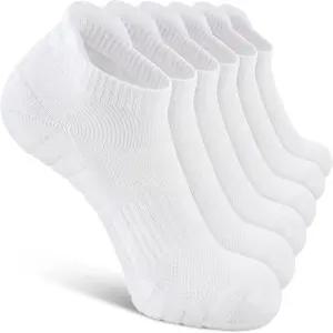우포리 로우컷 운동 발목 양말 쿠션감 있고 부드럽고 통기성 있으며 물집 방지 탭 남녀 6쌍