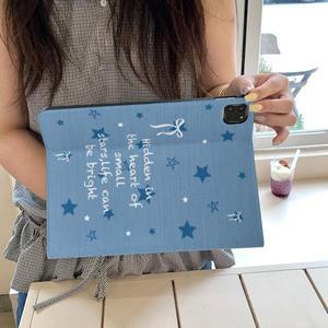 인스 카우보이 스타 태블릿 케이스 아이패드 프로 10/11인치 2020/6세대/7세대/8세대/에어 3세대/에어 4세