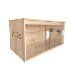 미니 육추기 세트 병아리 타입 병아리집 스마트소형 원목 사육장 100x40x38 사육