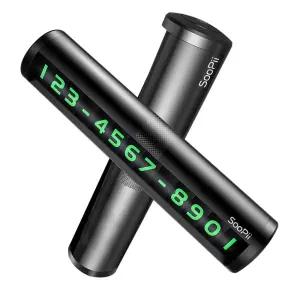 Soopii 프리미엄 차량용 주차번호 알림판 SN06/연락처/자동차/번호/주차/번호판/차량/핸드폰/차핸드폰/전화