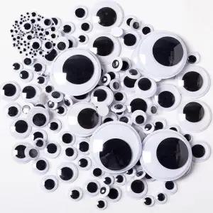 인형 사이즈혼합 눈알 사각통 붙이기 diy 눈알