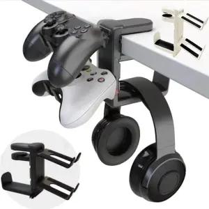 키밍 컨트롤러 헤드셋 거치대 탁상 걸이 받침대 홀더정리대 홀더 받침대 게