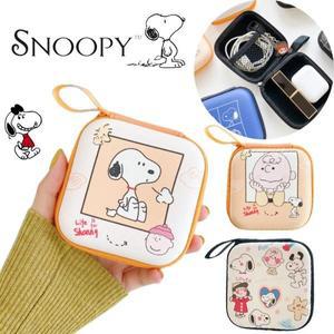 스누피 위생 냅킨 가방 탐폰 보관 조직 만화 동전 지갑 메이크업 데이터 케이블 립스틱 이어폰 선물