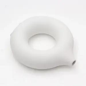 도자기 인테리어 꽃병 화이트 19.5cm 화병소품 오브제 세라믹 유리 꽃꽂이 예쁜