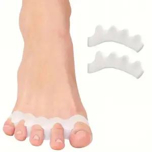 링 패드 실리콘 발가락 발가락 발가락 보호 발관리 2개입 실리콘발가락 분리기 엄지발가락링 끼우개