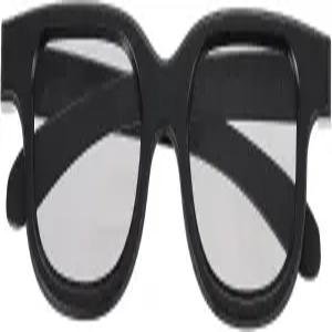 메카닉시 편광 3D 시청 안경 아나글립 영화 시네마 게임 TV 포토 프로젝터 블랙용 패시브 원형