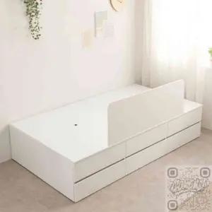 갯더잇 6칸 수납 가드 침대 SS 무헤드 매트리스미포함 침대수납프레임