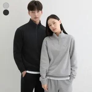 게스 [ON] 유니 기모 반넥집업 NP4KE400 2940282