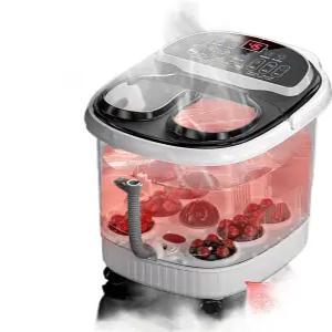 습식 족탕기 발찜질 찜질 히노끼 발마사지 원적외선 접이식 마사지샵 가정용 족욕통 발