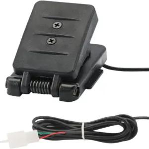 용 ELCOKITEX 1Pc 가변 속도 스로틀 페달 장난감 교체 부품 골프 카트 스쿠터 ATVS FPS90X55BLACKWW 전동