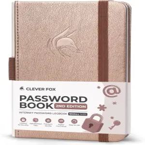 클레버 폭스 비밀번호 책 2판 소형 u2013 알파벳 탭이 있는 포켓 키퍼 인터넷 주소 노트북 및 로그인 세부