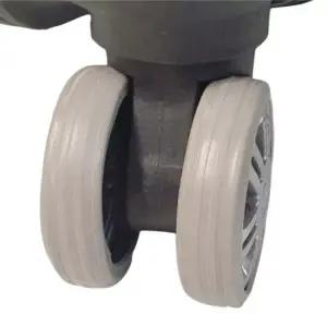 실리콘 캐리어 바퀴 커버 그레이 8p 캐스터슈즈 저소음커버 보호커버 캐리어꾸미기 소음방지커버