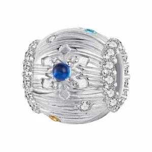 판도라팔찌 호환 참 멀티 큐빅 라운드 스노우플레이크