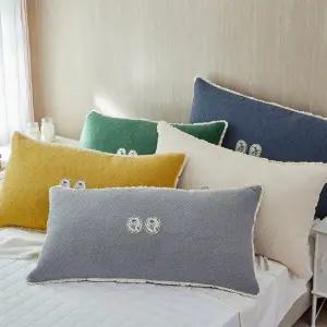 이솔홈 다이아 고급 대쿠션 등쿠션 헤드쿠션 커버