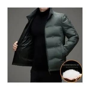 샤오원샵 남자 키작남 패딩 점퍼 차이나 가을 겨울 코트 캐주얼 트렌드 방풍 보온 꾹4