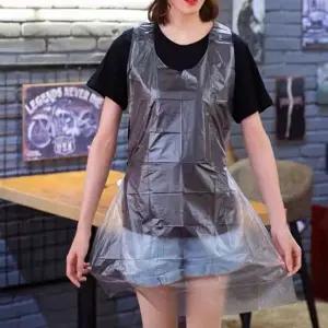 [골드스마일]음식점 식당 청소 일회용 비닐 앞치마 10P