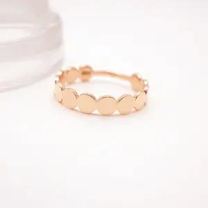 14k 민자 서클 밴드 반지 OPDLR1757