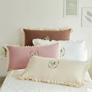 이솔홈 엘리스 고급 대쿠션 등쿠션 헤드쿠션 커버