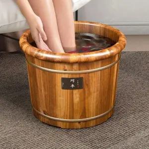 나무족욕기 족욕통 원목 족욕 나무 발욕조 히노끼