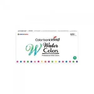 종이나라 12000 비비드 수채화 물감 13색 7.5ml 미술용품 개(1개입)