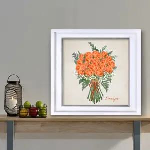 3.주황장미 꽃다발_M23 정사각30