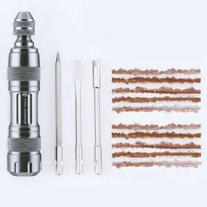 자전거 타이어 펑크 수리 정비 키트 패치 도구 셀프