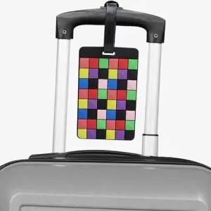 캐리어 여행가방 네임텍 이름표 태그 골프백 사각 WECA03A