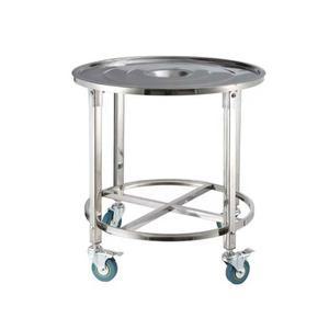 스탠 이동식 운반 부티크휠46x20cm 구내식당 수프통 원형 대형화분 받침대 뷔패 육수통