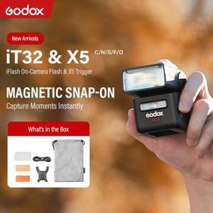 Godox IT32 카메라 플래시 TTL 고속 동기화 캐논, 소니 및 후지필름 x5 등과 호환