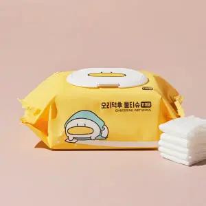 노브랜드X오리덕후 물티슈 110매