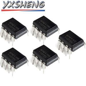 10PCS 6N135 DIP-8 광 커플링 옵토아이솔레이터 IC 칩